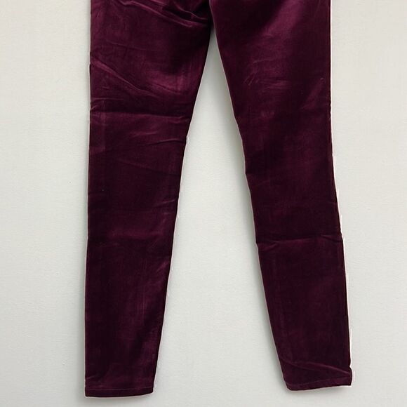 NWT Silver Jeans Co. | Cherry Velvet Aiko Skinny Jeans Size 25 - Picture 6 of 11